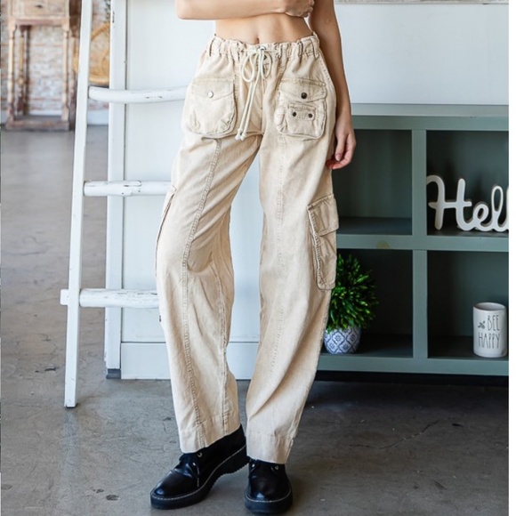 Oli & Hali “ Copenhagen” Oli and Hali Cargo pant Jeans Relaxed Fit SR12 - Picture 4 of 5